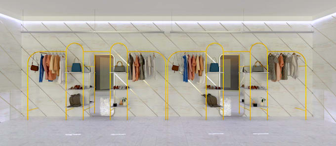 design and render your 3d retail stores, shops, franchise