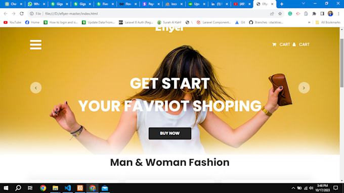 expert web  developer using HTML CSS bootstrap