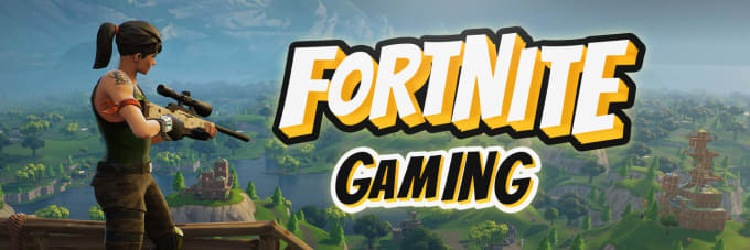 Make fortnite logo and channel art for you by Abhishekbluprnt | Fiverr