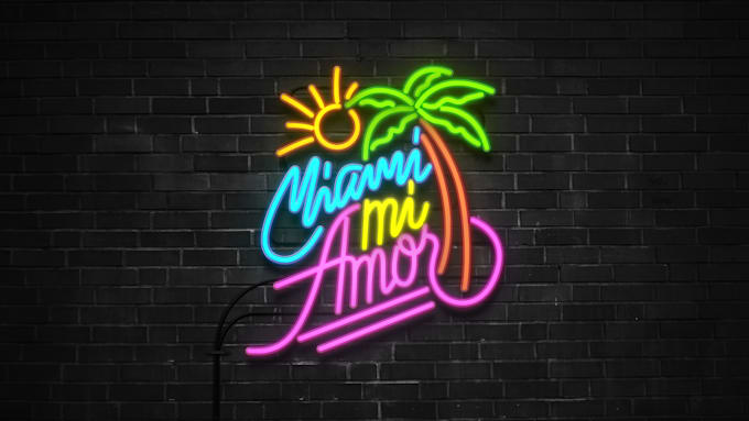do premium 4k neon sign logo animation video intro