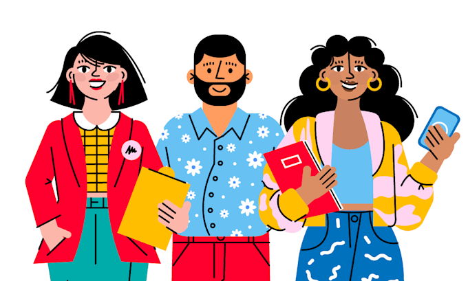 design a unique character illustration for your product or brand