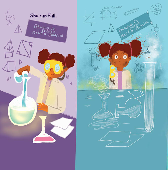 do complete childrens book illustration