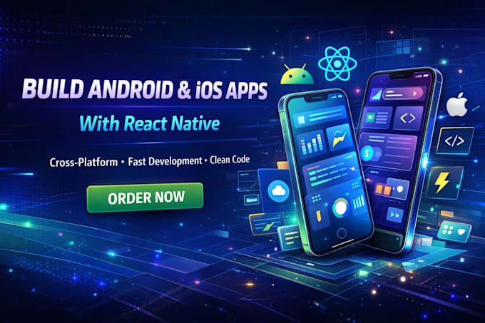 build android ios mobile app development with react native