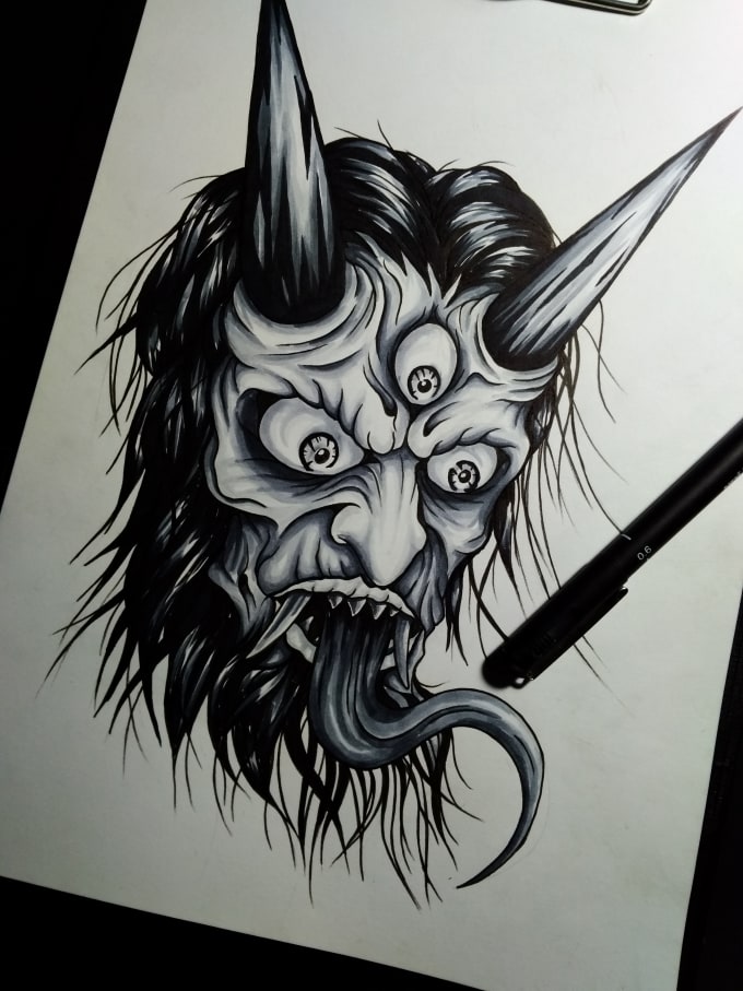 Draw an interesting tattoo or design for you by Lycanegraven