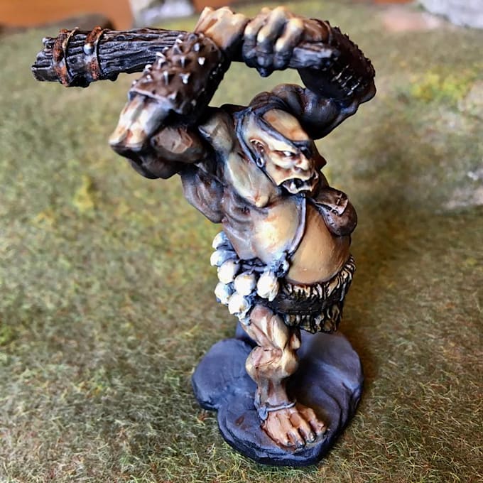 Paint your tabletop miniatures by Fiverr