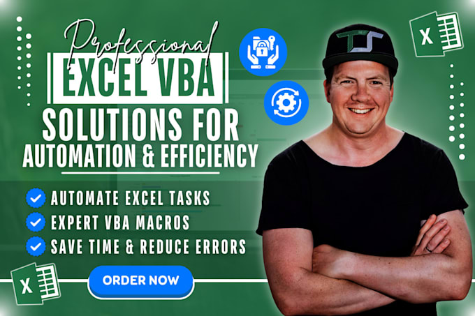 create an excel macro with excel vba