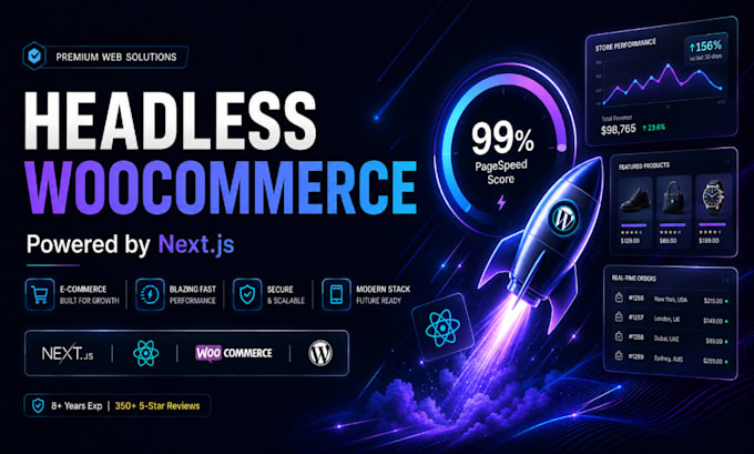 build a fast headless woocommerce store using next js