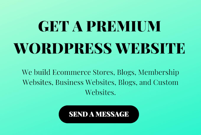 design, redesign a wordpress website or do wordpress edits