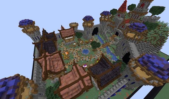 Build spawns, lobbies, or game maps for minecraft java servers by Mark ...