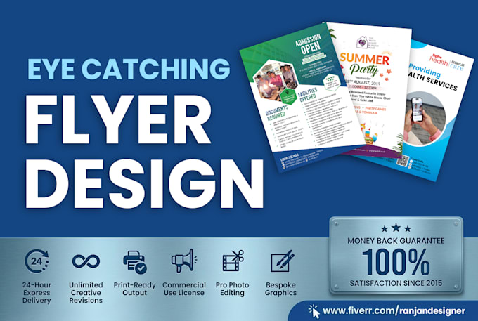 design eye catching restaurant menu, food banner and flyer
