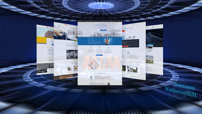 create responsive landing page, sales page etc