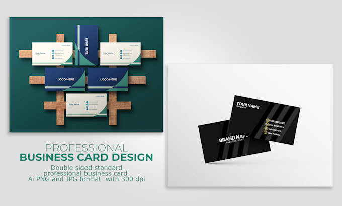 Design professional standard business cards and stationery by ...