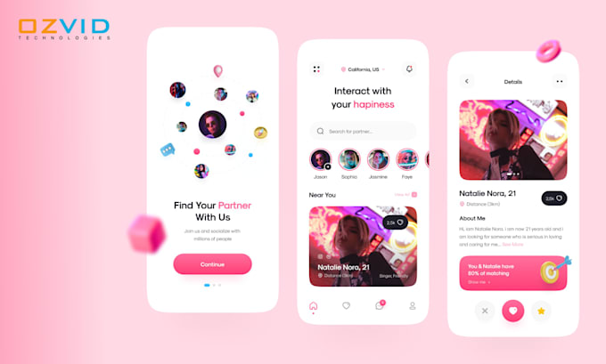develop custom live streaming dating app with video chat