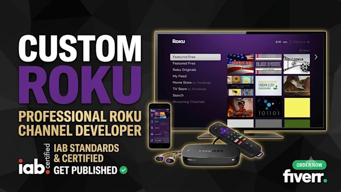 build custom roku channel