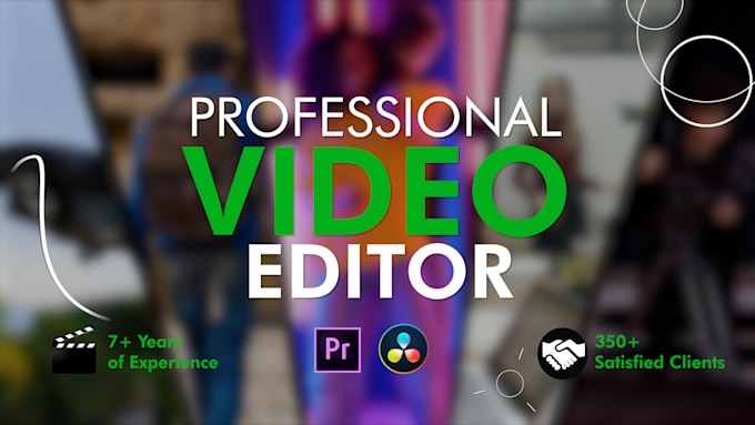 do expert video editing and color grading