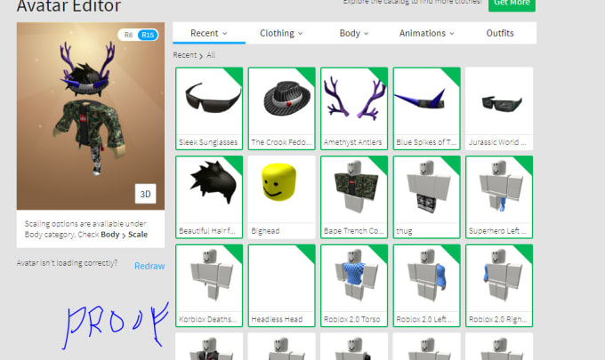 Roblox Account With Headless Head By Iunknowninferno