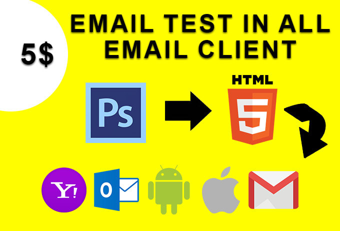 code PSD to email responsive html template newsletter