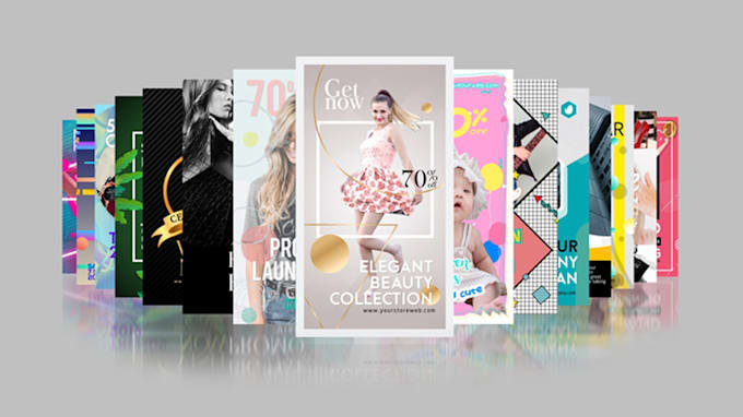 create instagram animated banner video