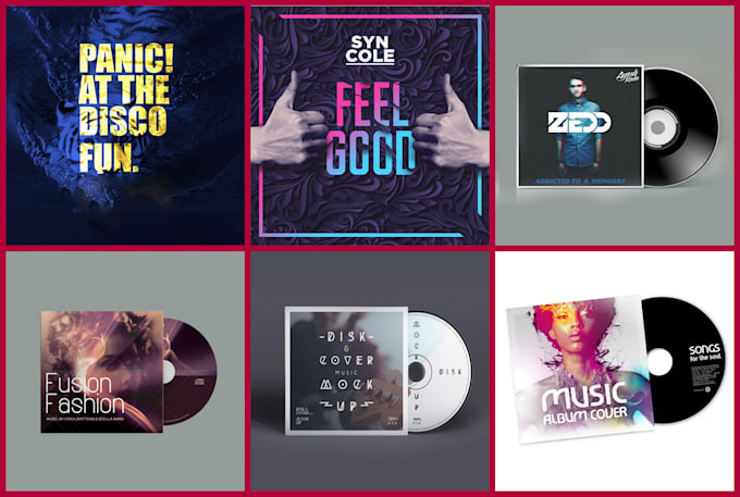 design album or single cover art