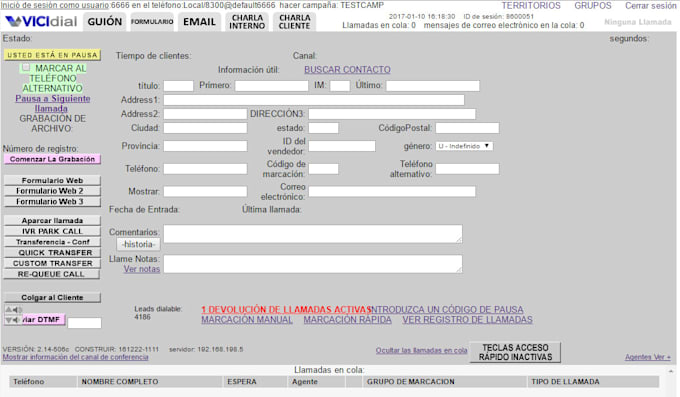setup vicidial or goautodial or elastix asterisk voip