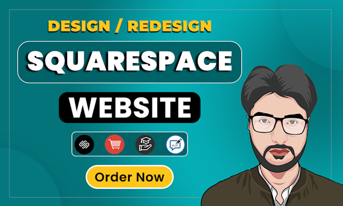 design or redesign squarespace website professionally