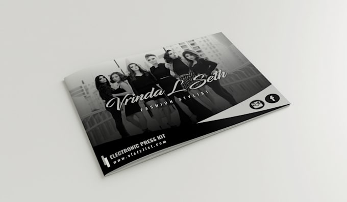 design interactive electronic press kit, media kit, epk