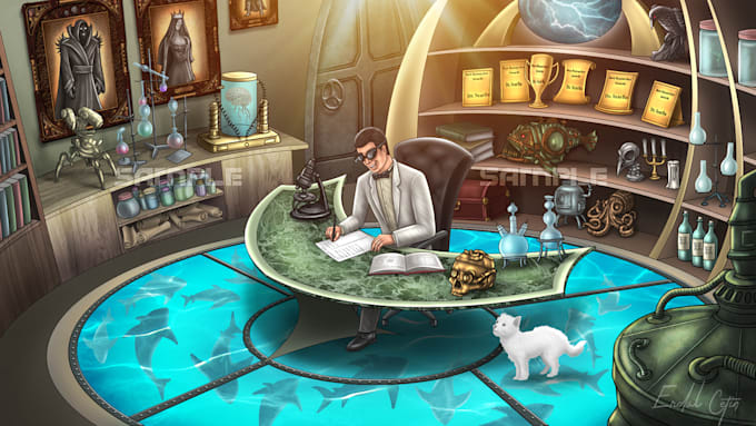 create detailed illustrations for your project