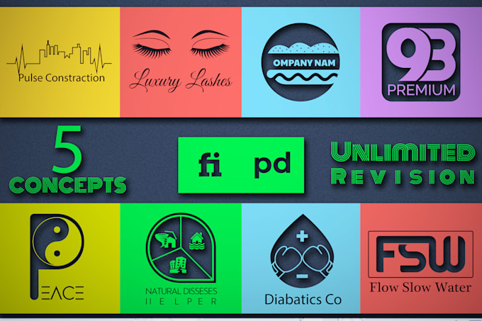 design creative and clean logo