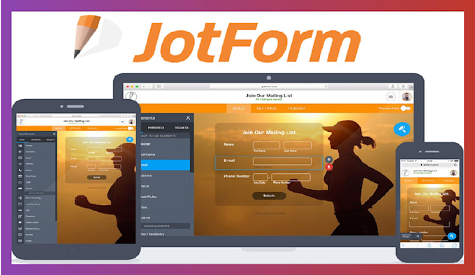 create a smart and attractive jotform or typeform for you