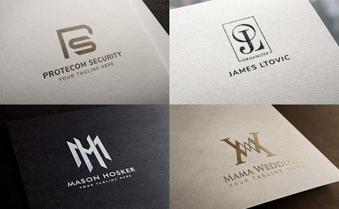 do 3 monogram and initial logo