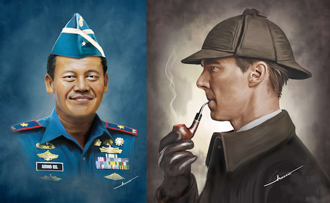 photos into digital paintings