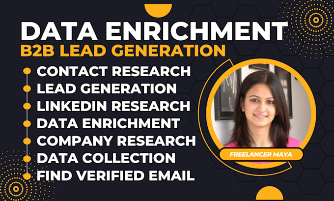 do b2b lead generation, data enrichment and email list building