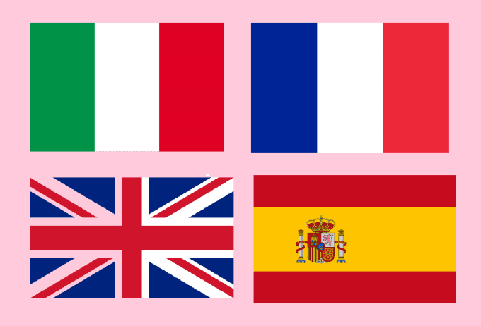 Italian french chinese spanish. Spanish French Italian. English Italian French. Spanish Italian French language. English to Italian.