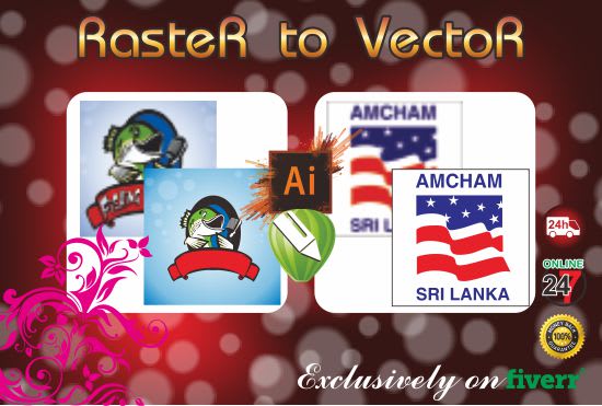 vectorize, convert your logo into vector