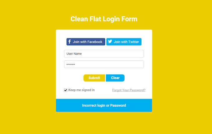 Design html css form by Garrysingh1 | Fiverr