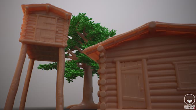 sculpt 3d models for games and printing