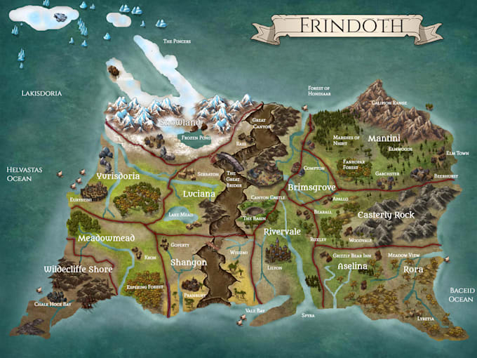 create your fantasy maps