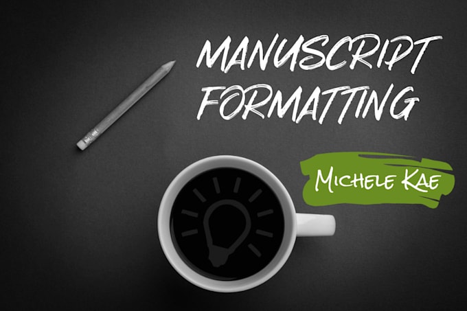 format your manuscript for publishing