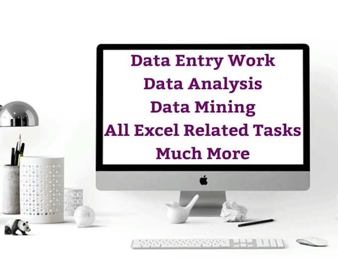 do advanced corporate data entry, excel database