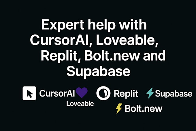 fix bubble, lovable, replit, cursorai, bolt, supabase issues
