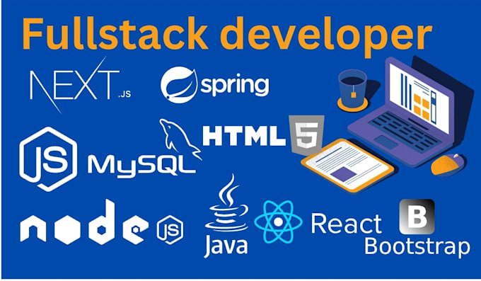 develop end to end  react js website