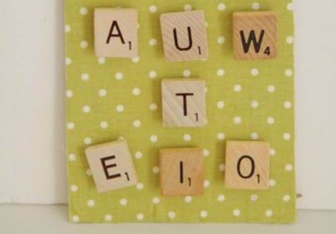 Scrabble Pin Make you 7 scrabble push pins for your cork board by Cecelzz | Fiverr