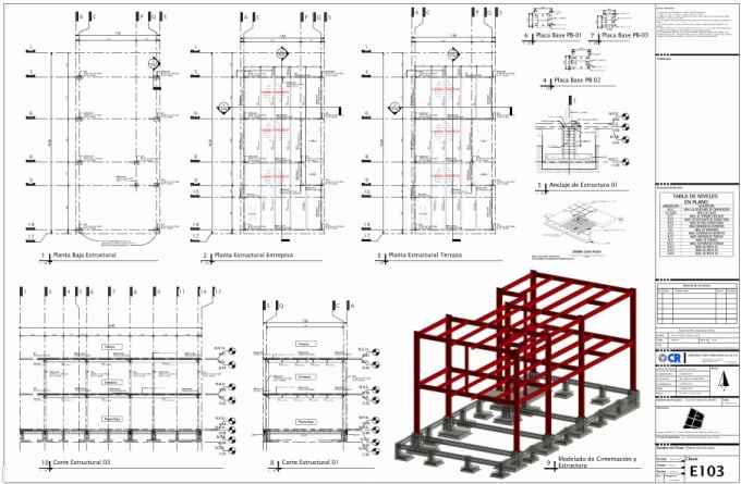 Draw your structural plans by Canojl | Fiverr