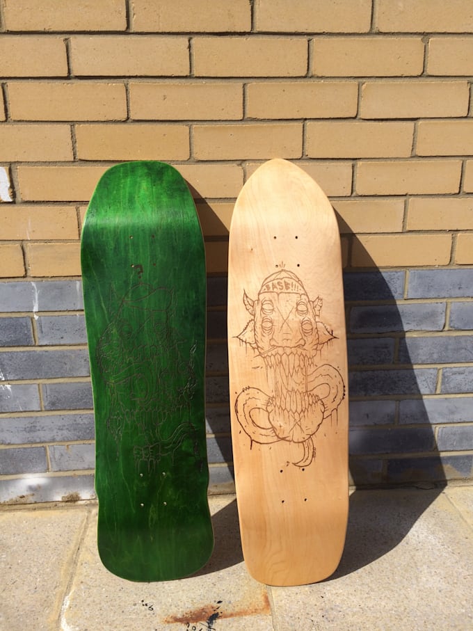 Bespoke skateboards clearance