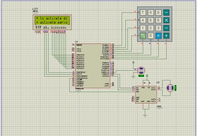 Design embedded system and micro circuits from a to z by Dina_ahmed5 ... Circuit Diagram