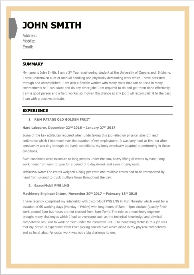 Create Or Edit Your Resume And Cover Letter Professionally By Israelapore
