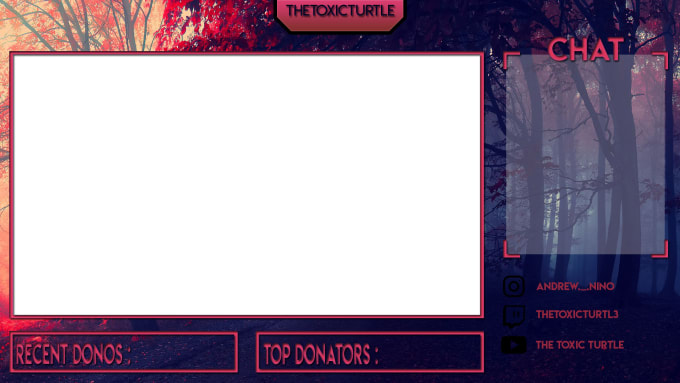 Creating stream overlays for twitch by Thetoxicturtle