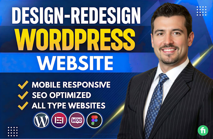 design, build, redesign, develop, clone, update, or customize wordpress website
