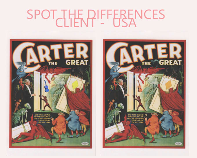 do spot the difference post for your business