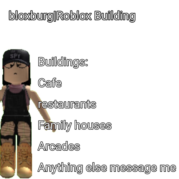 Build A Building Roblox Bloxburg By Alihasstorys - roblox cafe logo ideas